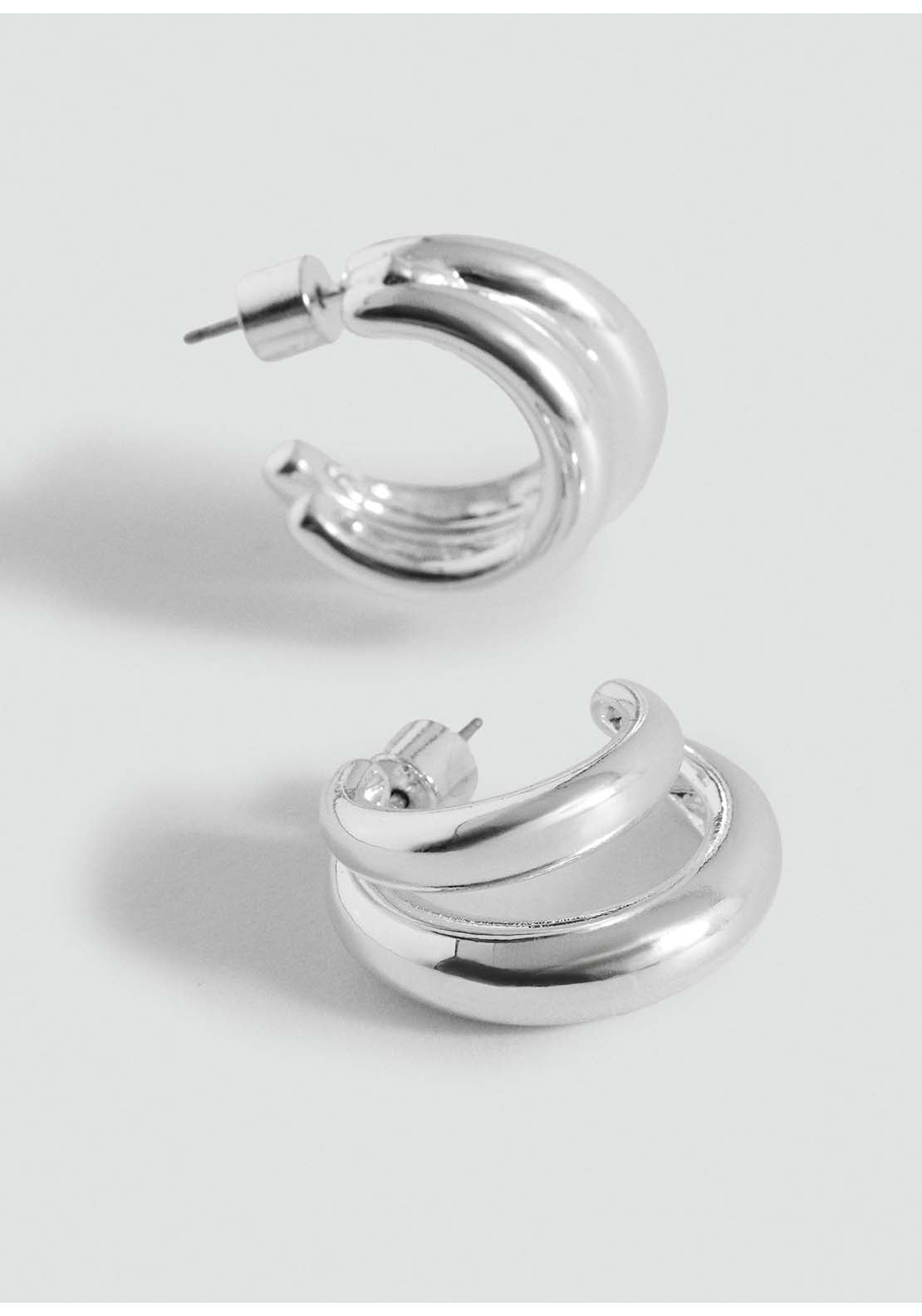 Mango Earrings Lulu - Silver 2 Shaws Department Stores