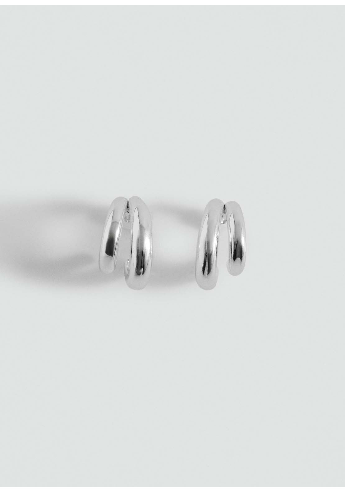 Mango Earrings Lulu - Silver 1 Shaws Department Stores