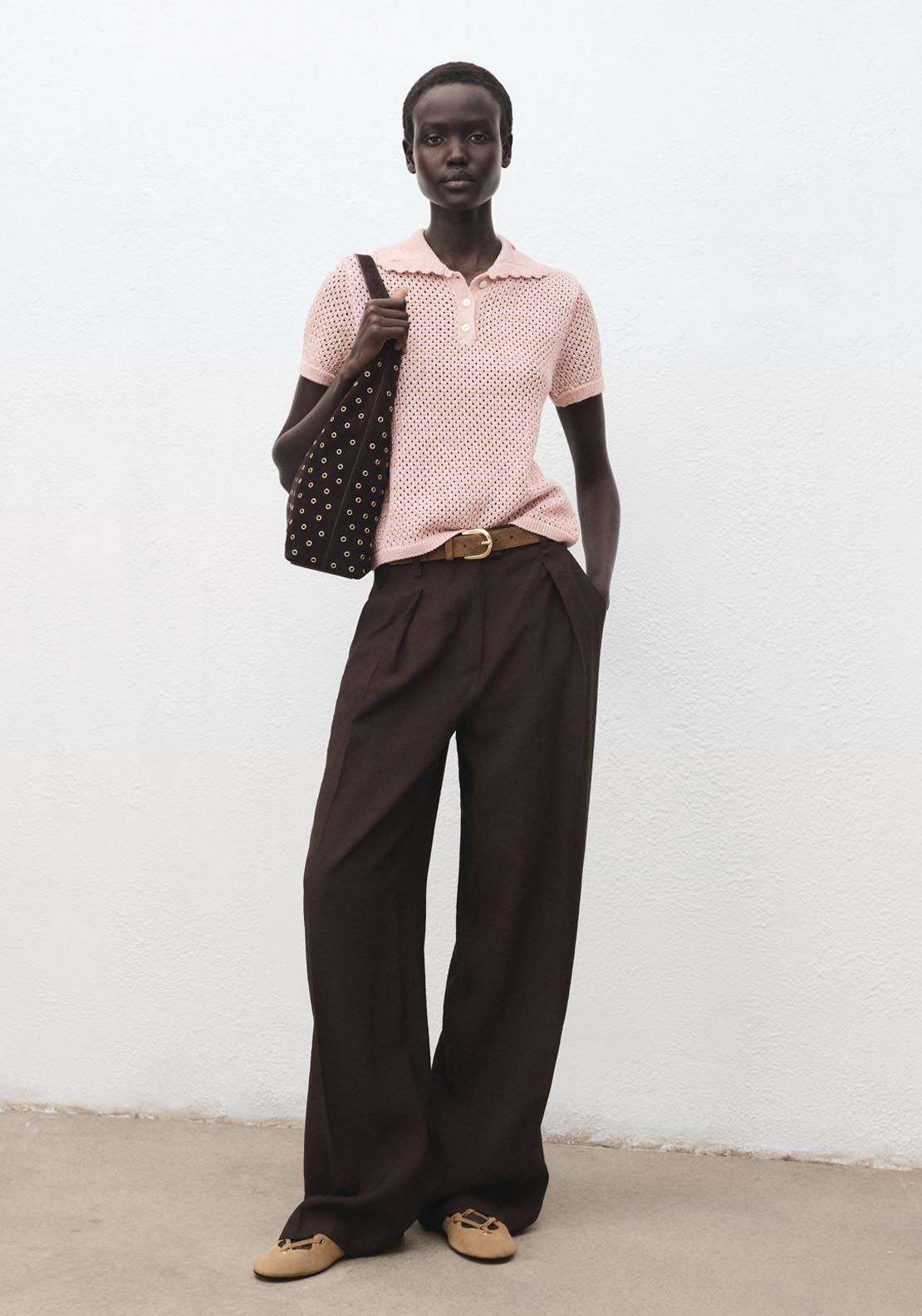 Lurex Crochet Sweater