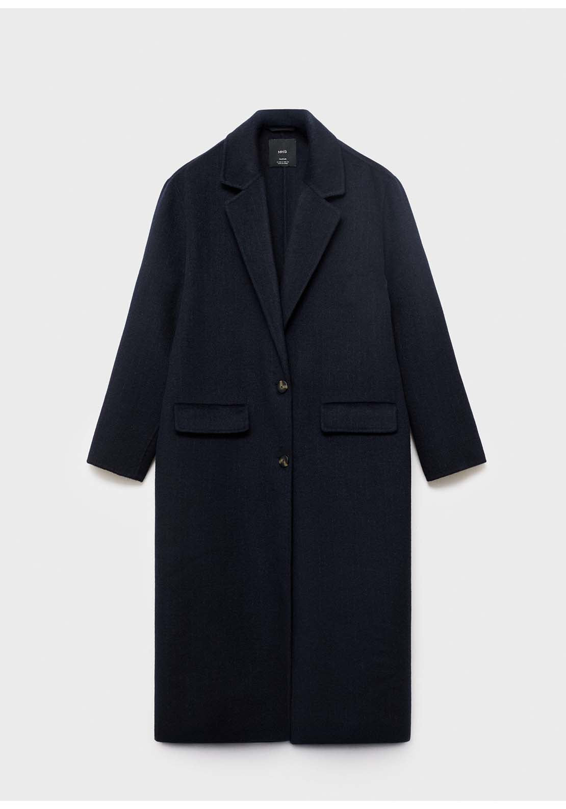 Wool Overcoat - Blue