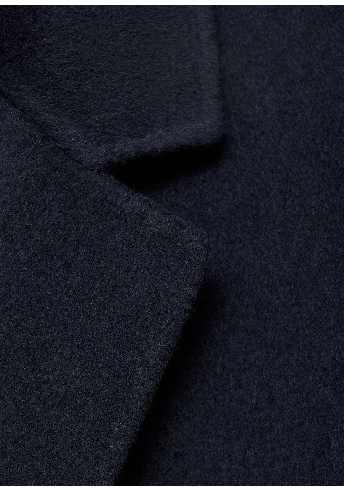 Wool Overcoat - Blue