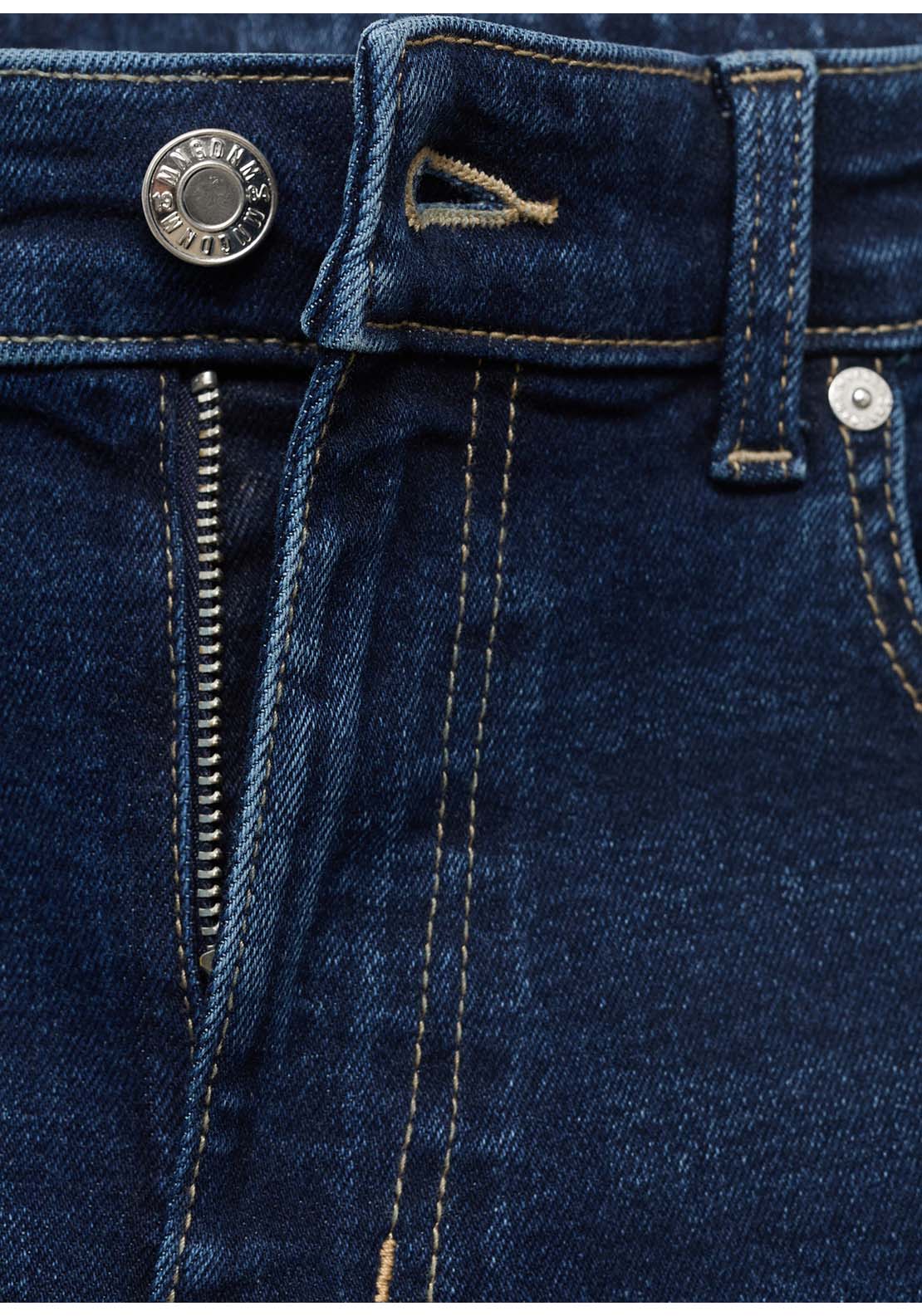 Sienna Flared Cropped Jeans - Blue