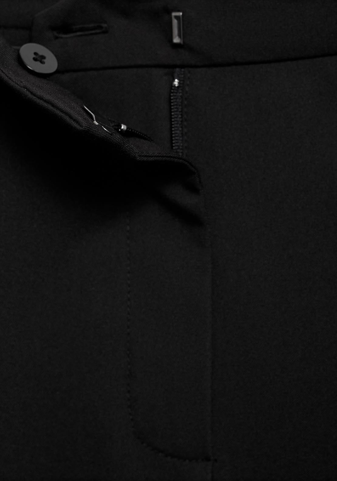 Mango Straight Suit Trousers - Black 5 Shaws Department Stores