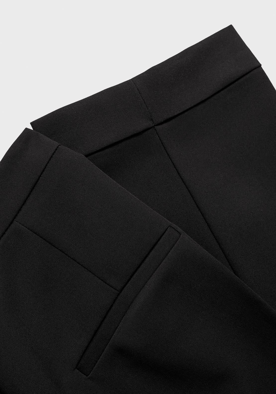 Mango Straight Suit Trousers - Black 6 Shaws Department Stores
