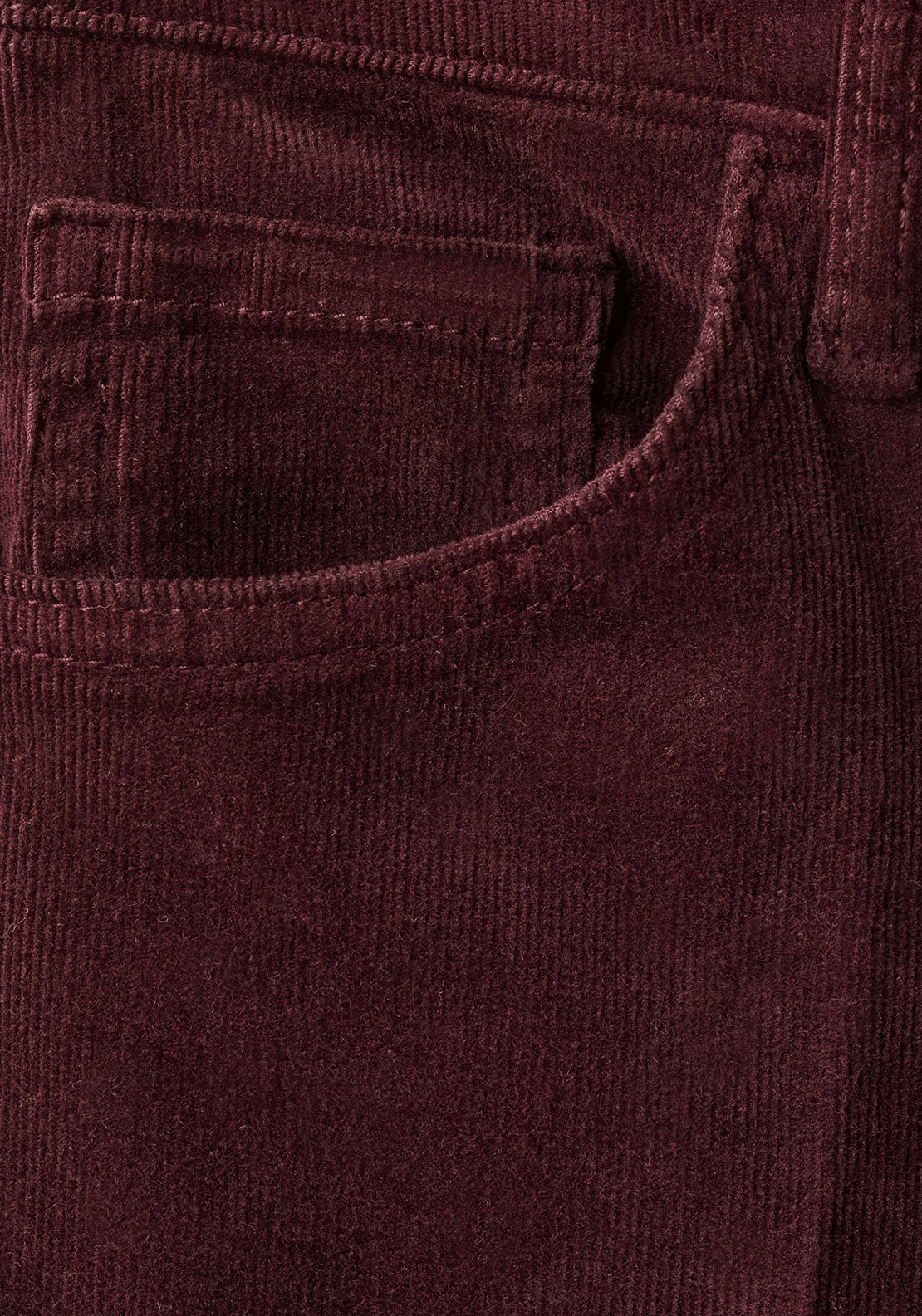 Corduroy Flared Jeans - Brown