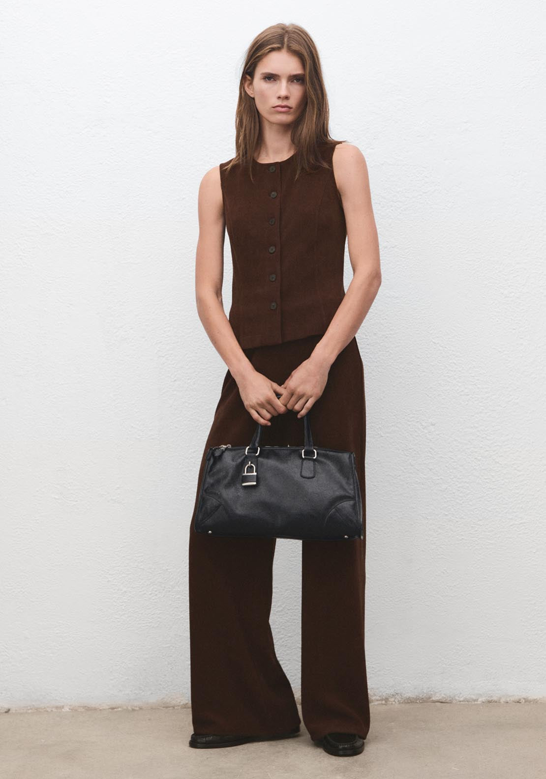 Corduroy Suit Waistcoat - Brown