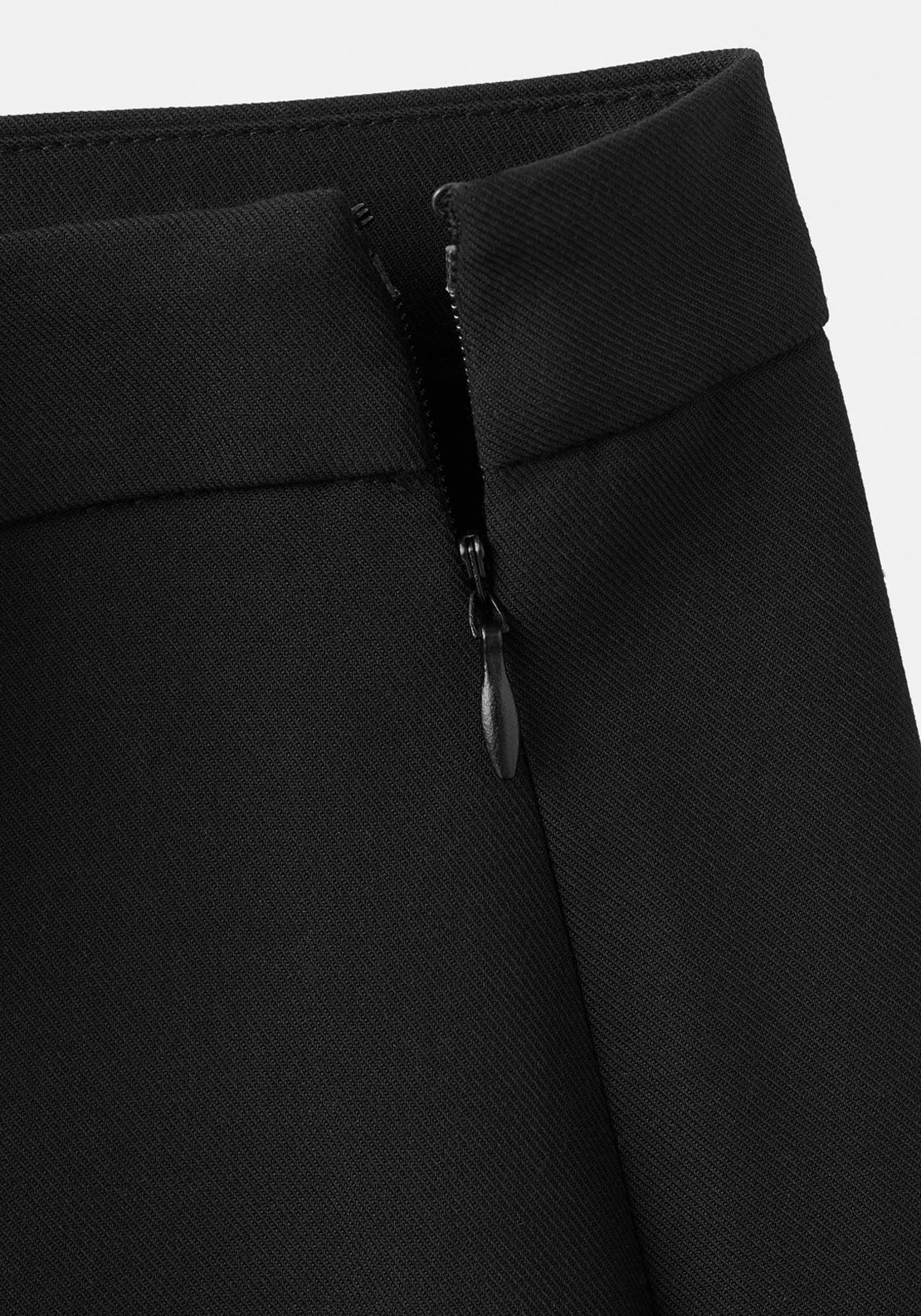 Flare Suit Trousers - Black