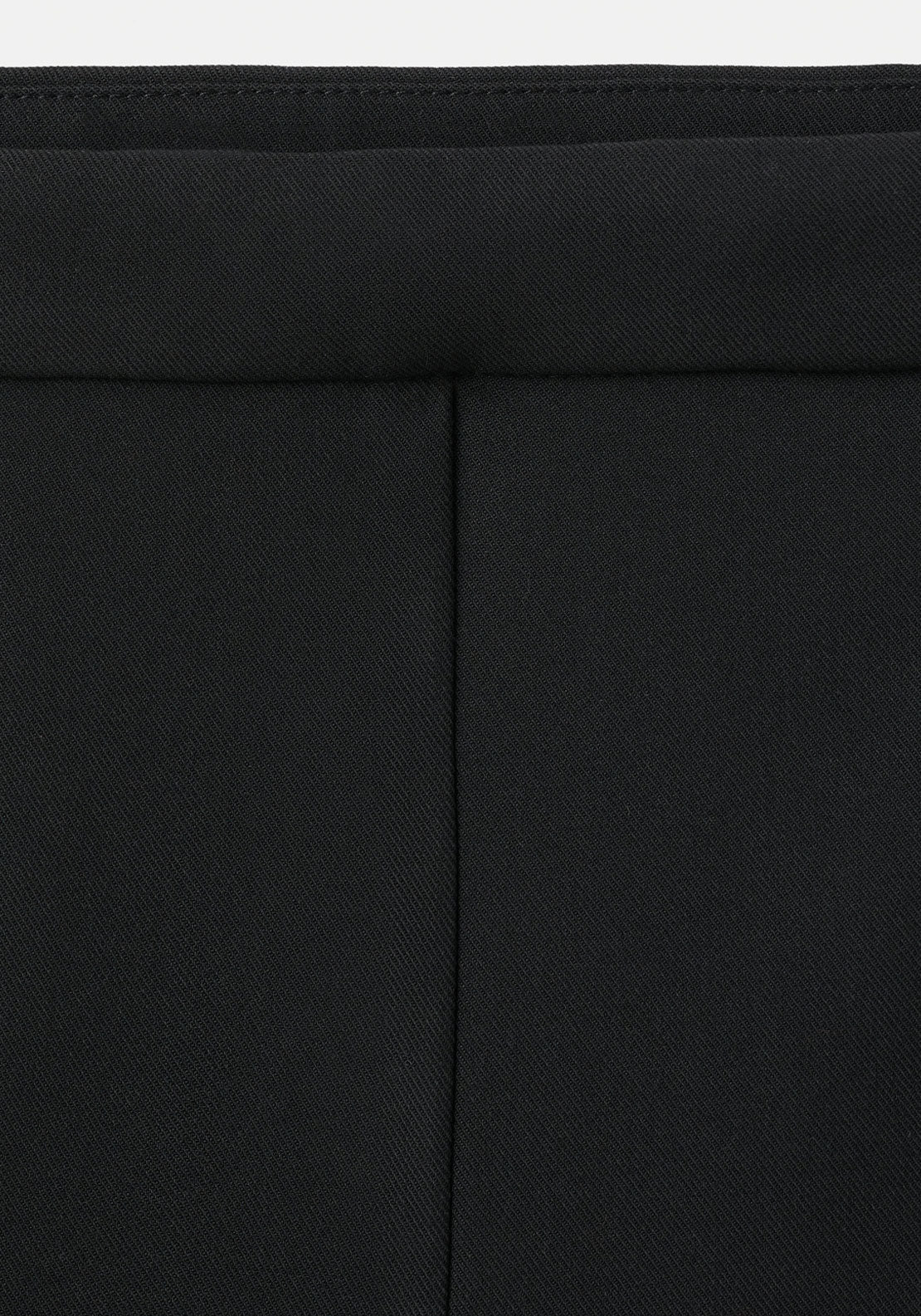 Flare Suit Trousers - Black