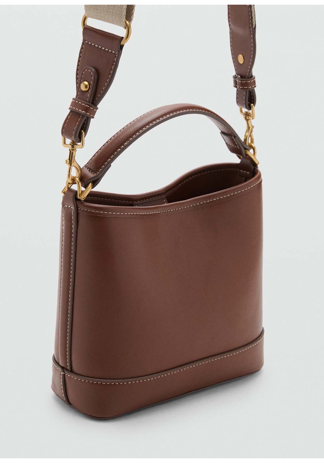 Small Bucket Bag - Brown