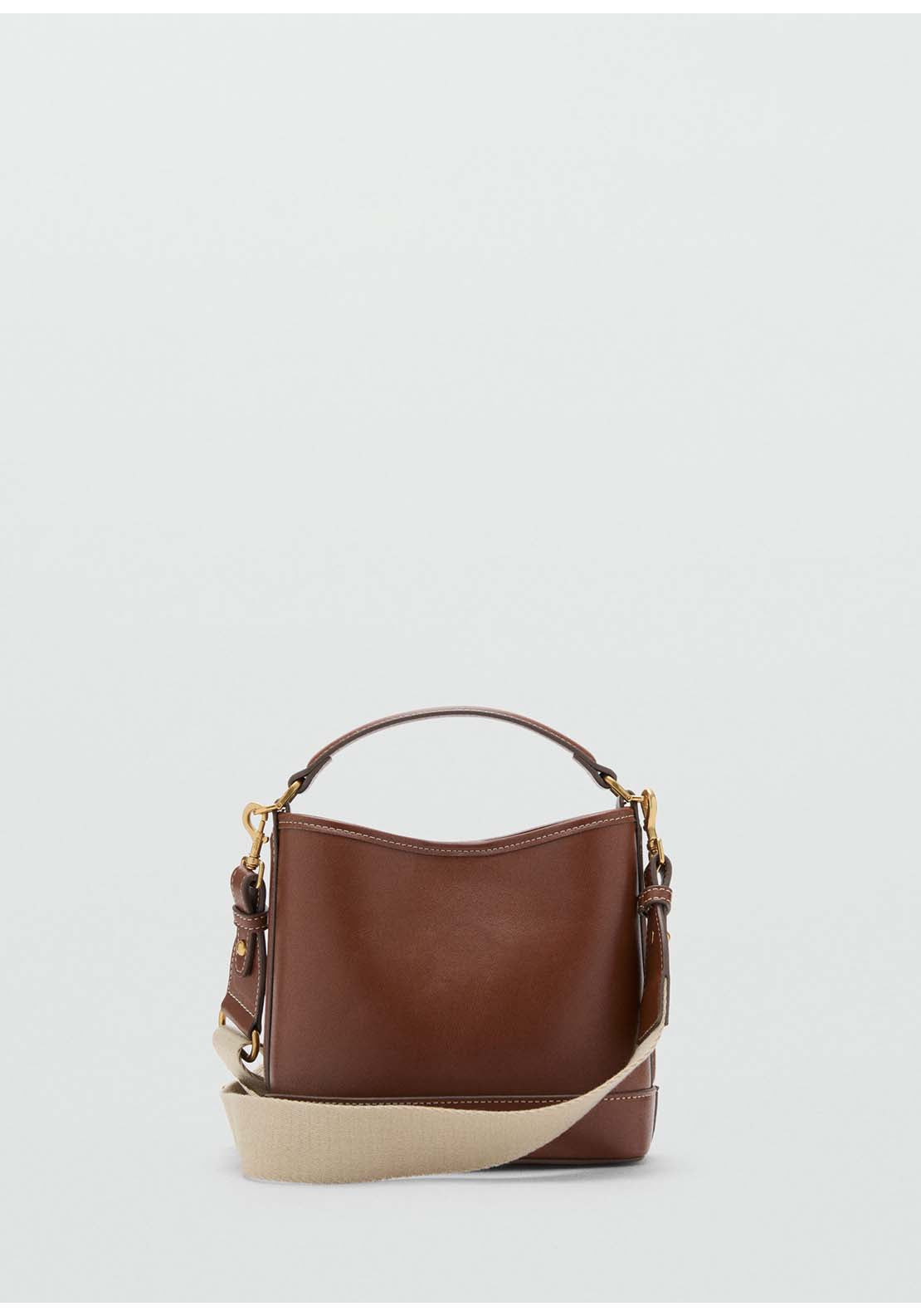 Small Bucket Bag - Brown