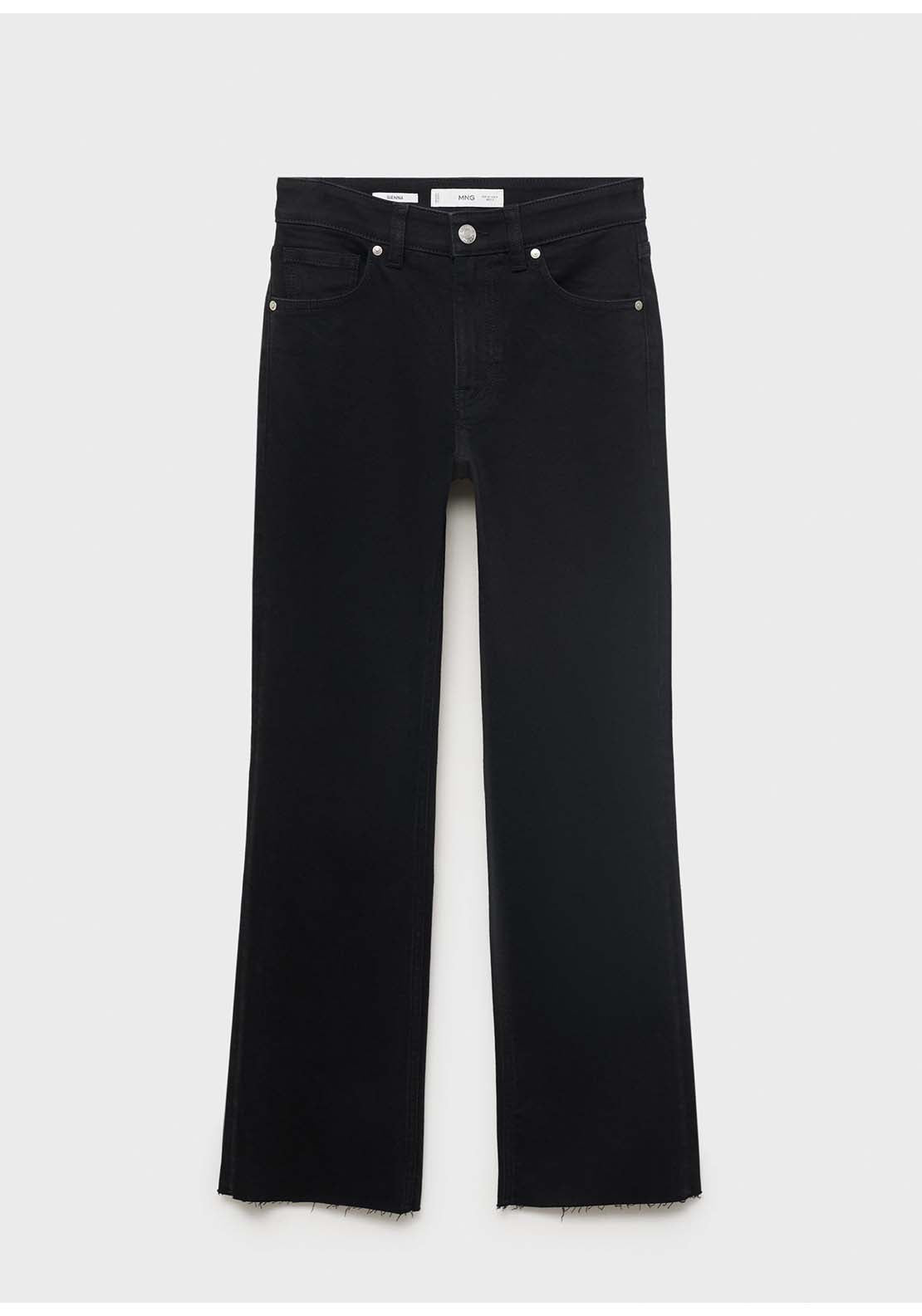Sienna Flared Cropped Jeans - Grey