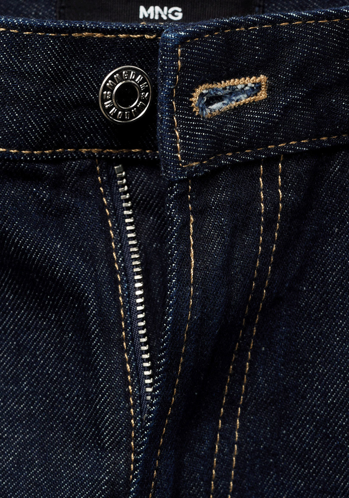 Miami Medium Rise Straight Fit Jeans - Blue