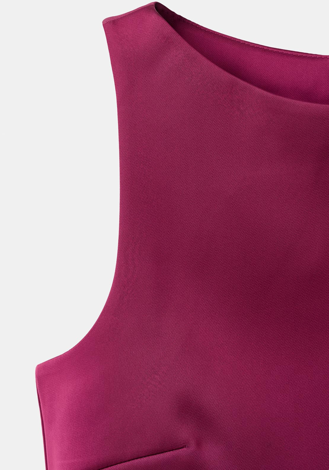 Satin Top With Bows - Orange