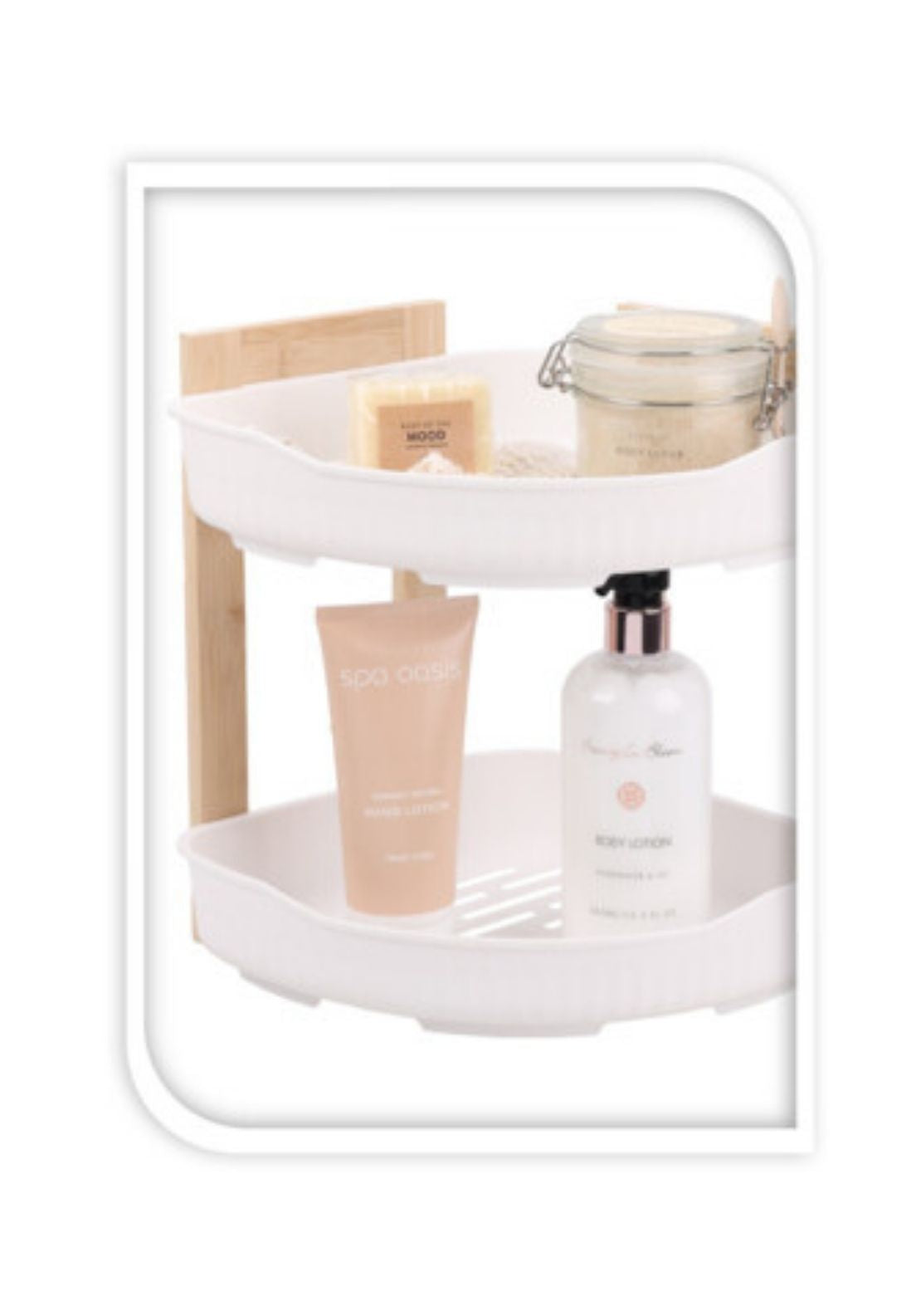 Bathroom Rack - White