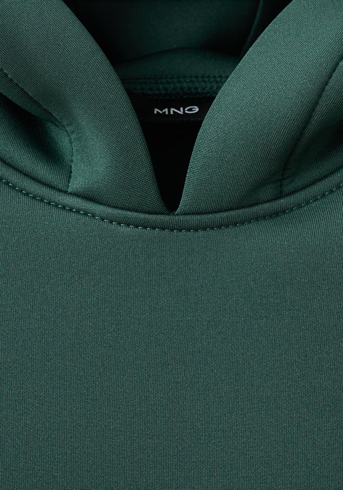 Mango Oversized Hoodie - Green 4 Shaws Department Stores