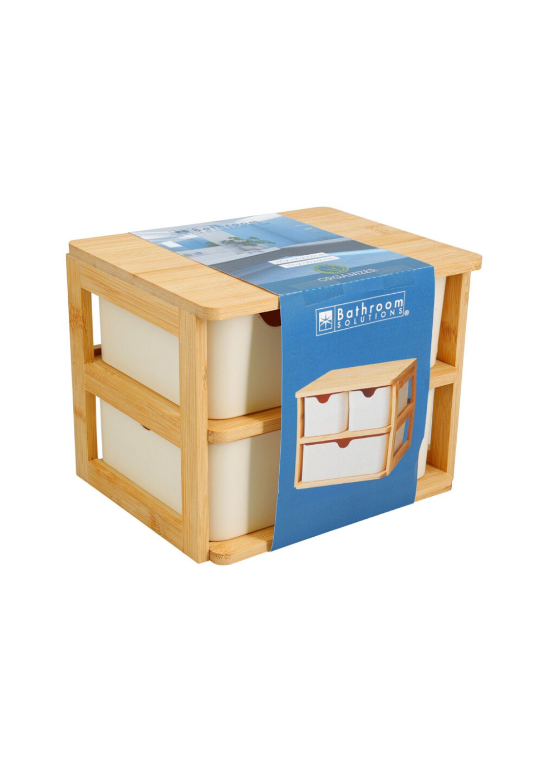 The Home Collection Drawer Organiser - White 2 Shaws Department Stores