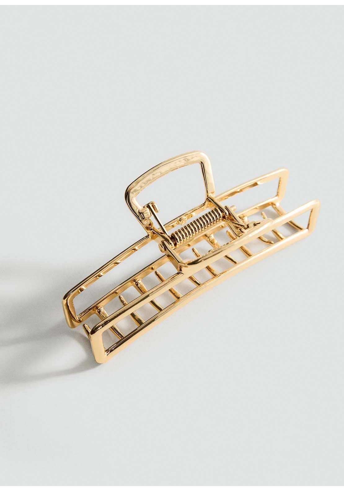 Metal Hair Clip - Gold