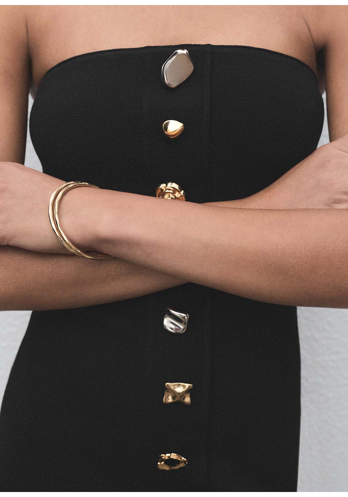 Mango Dress Dali - Black 5 Shaws Department Stores