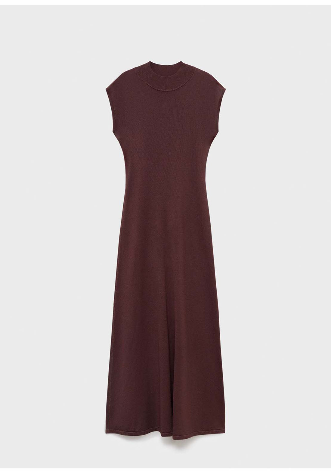 Perkins Neck Knitted Dress