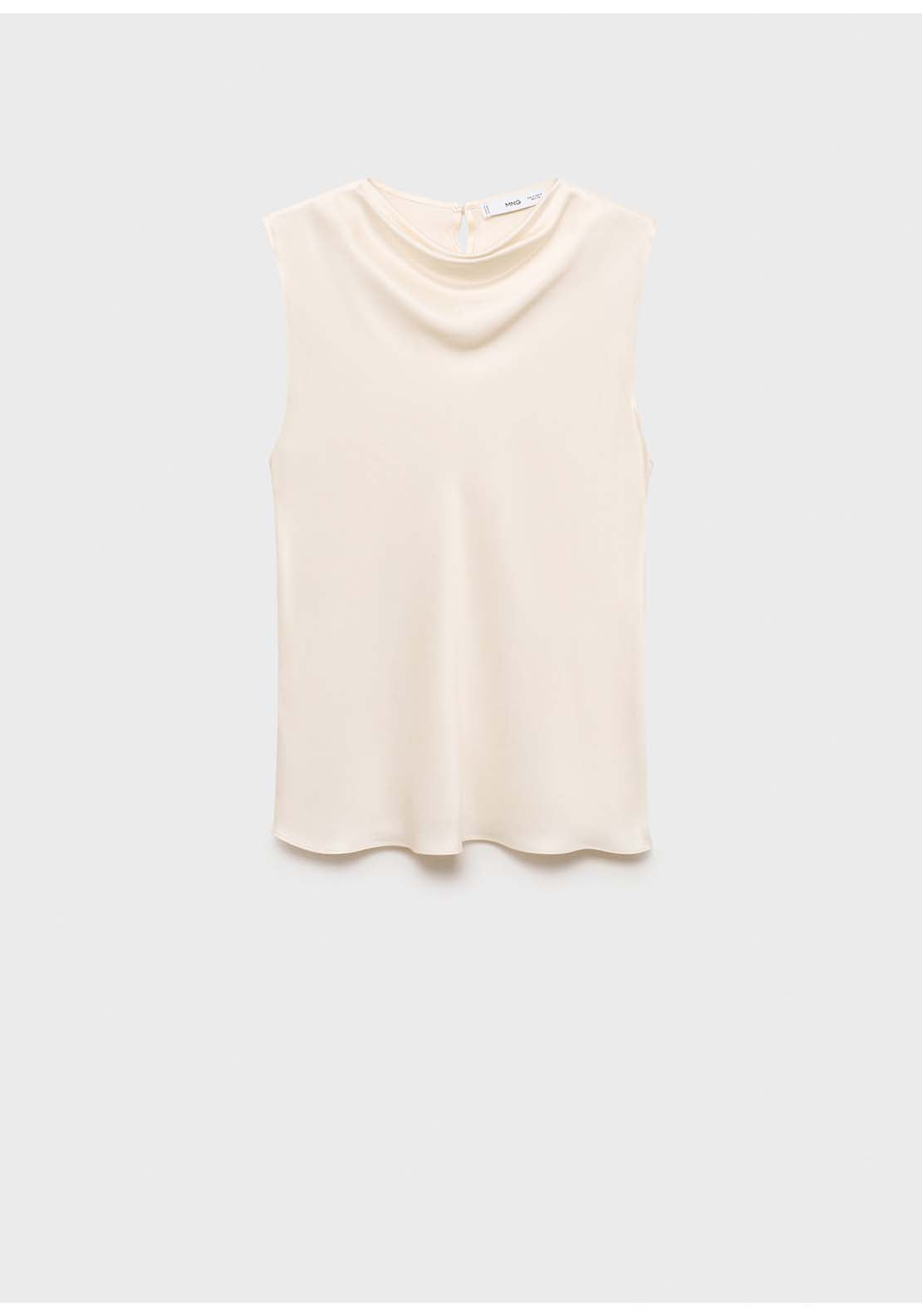Mango Blouse Mart - Beige 5 Shaws Department Stores
