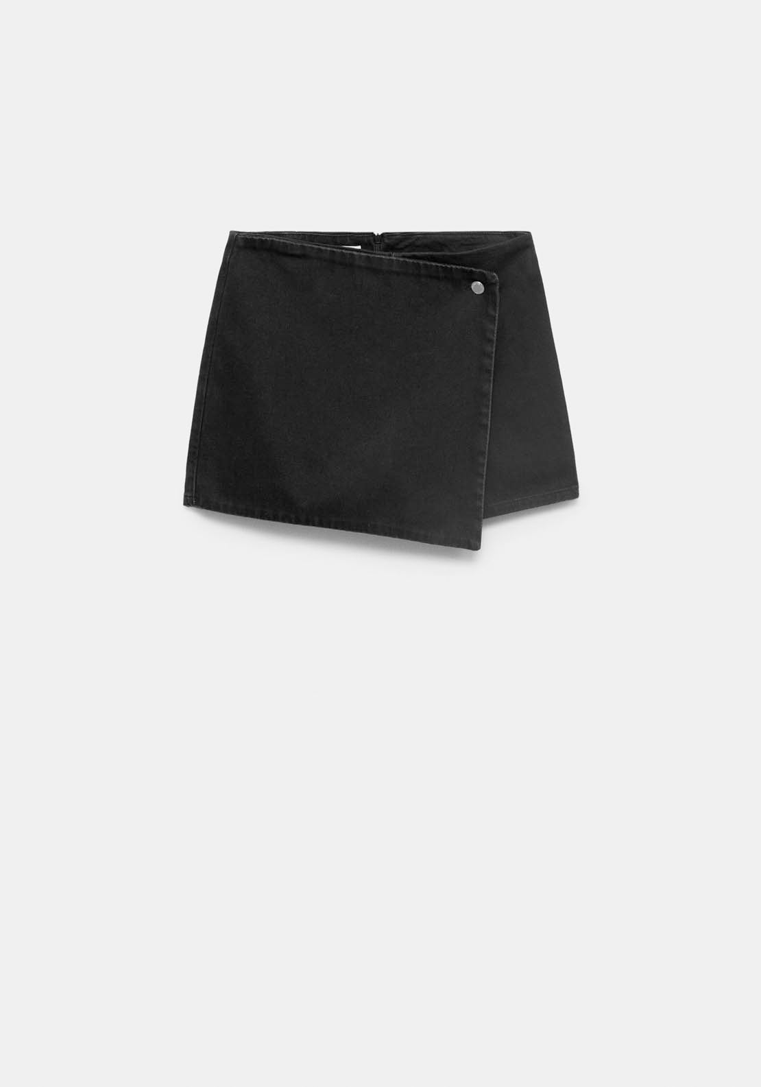 Mango Wrapped Denim Skort - Open Gray 7 Shaws Department Stores