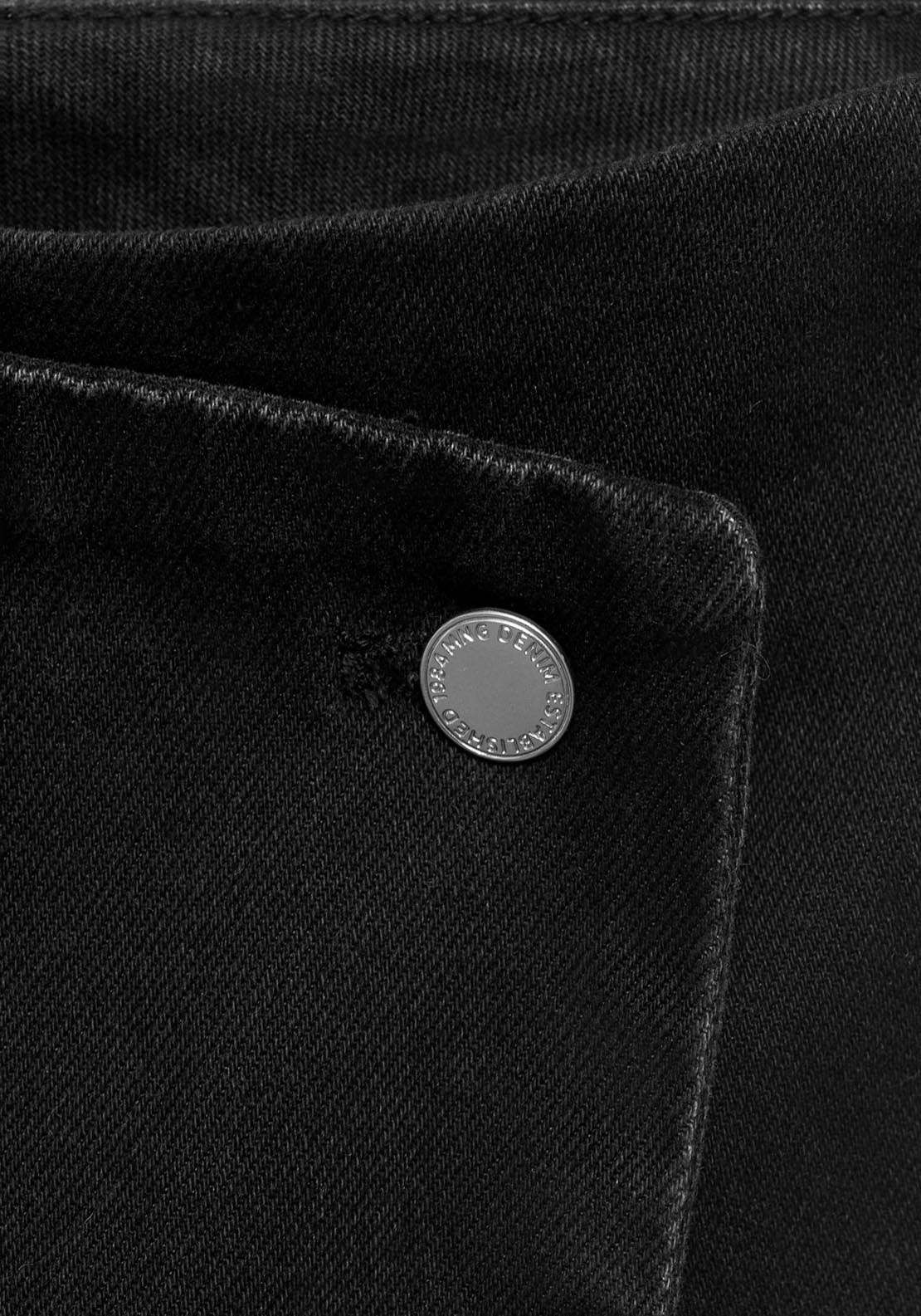 Mango Wrapped Denim Skort - Open Gray 6 Shaws Department Stores