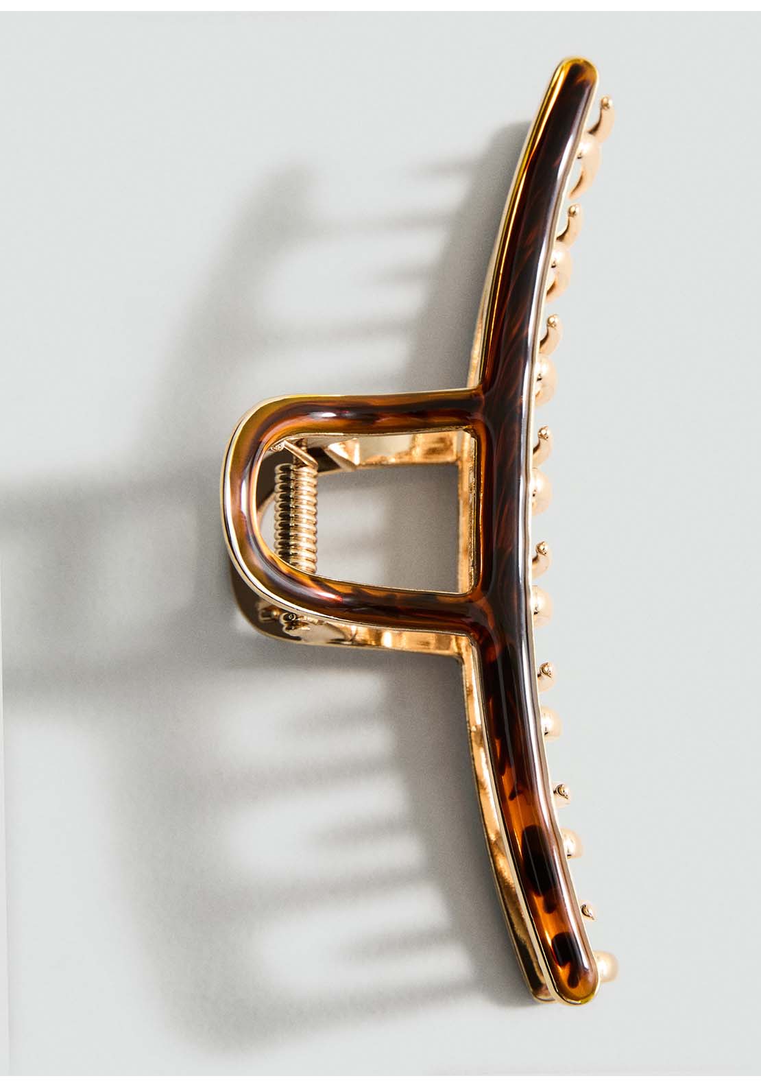 Carey Hair Clamp - Brown