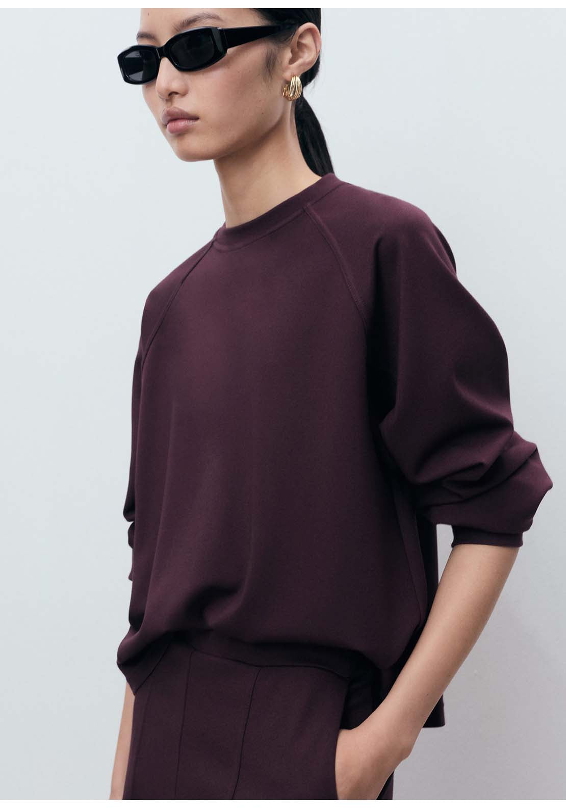 Mango Sweatshirt Florida - Red 1 Shaws Department Stores