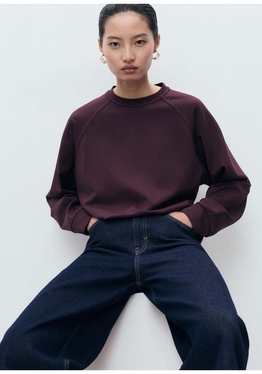 Mango Sweatshirt Florida - Red 3 Shaws Department Stores