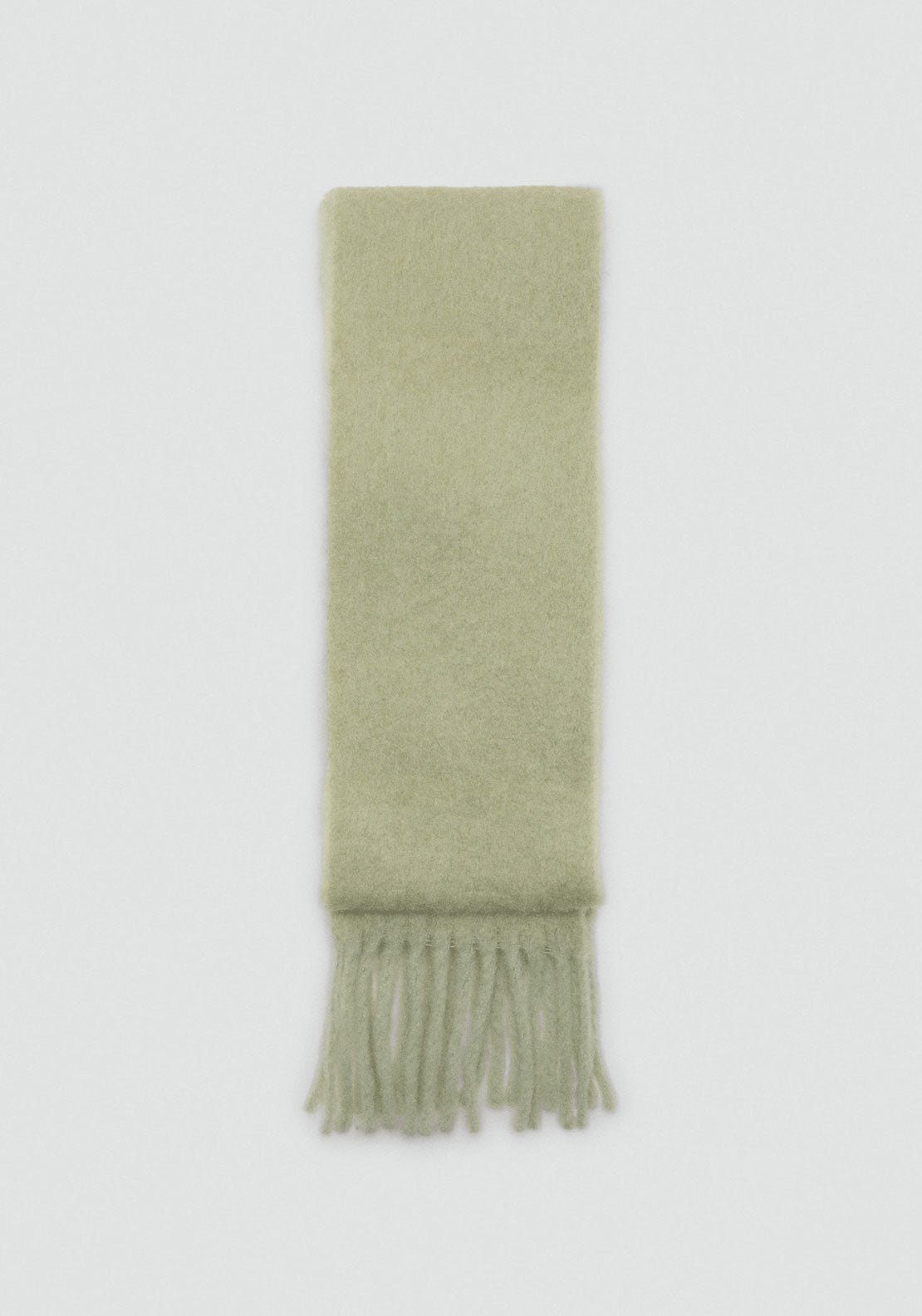 Fringed Edge Scarf - Blue