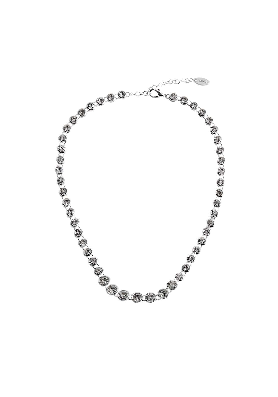 Crystal Necklace - Gold