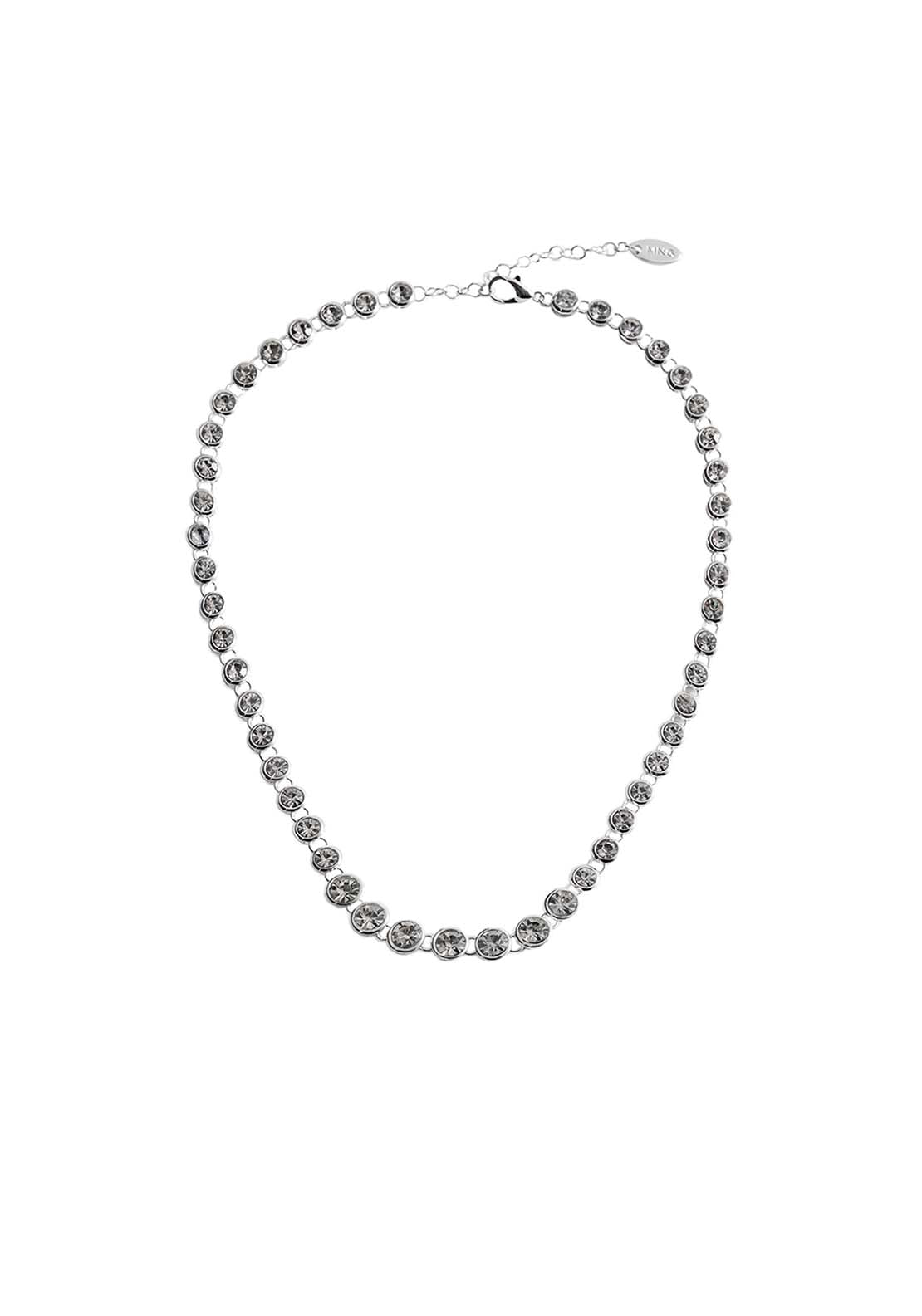 Crystal Necklace - Gold