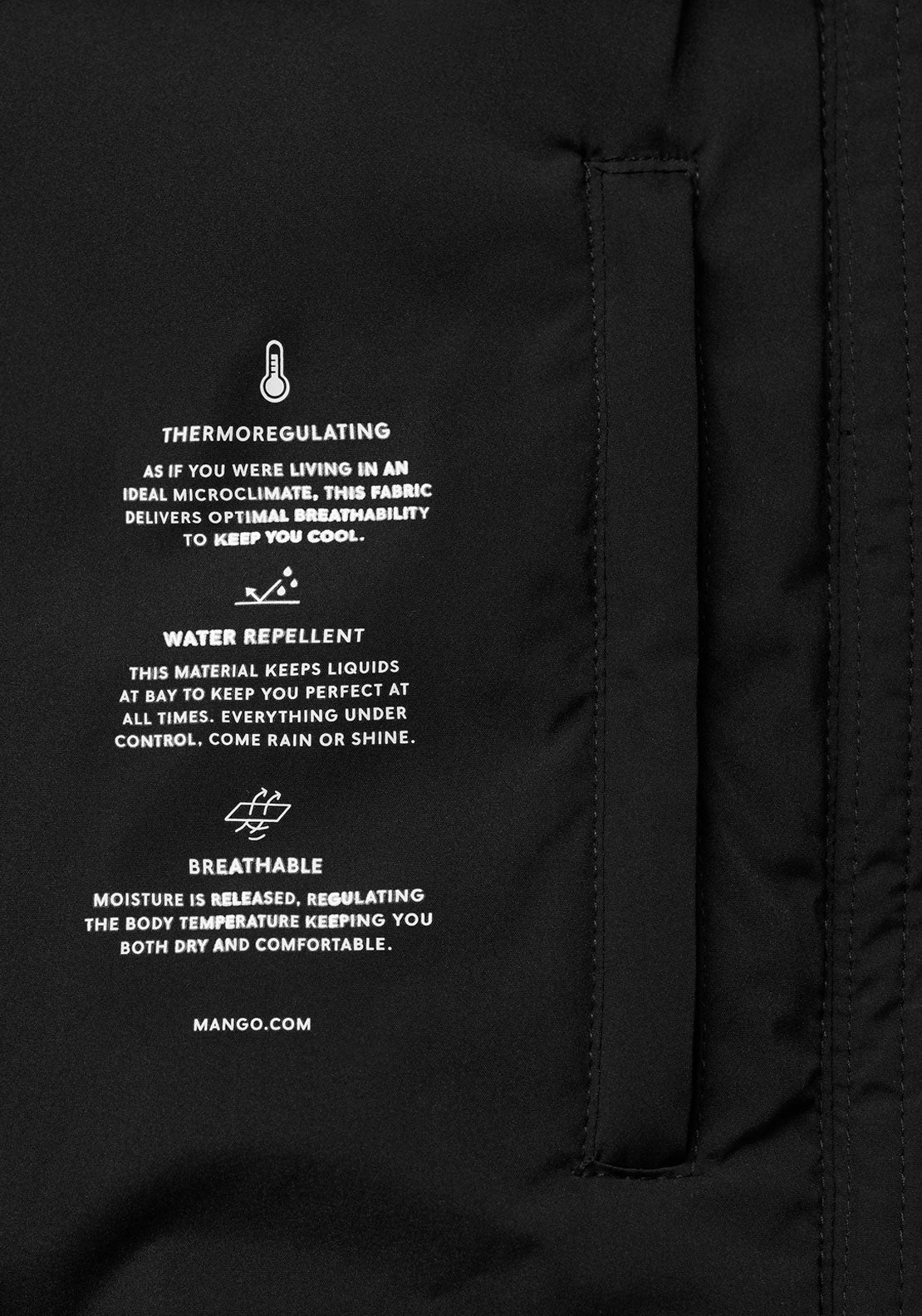 Hood Puffer Coat - Black