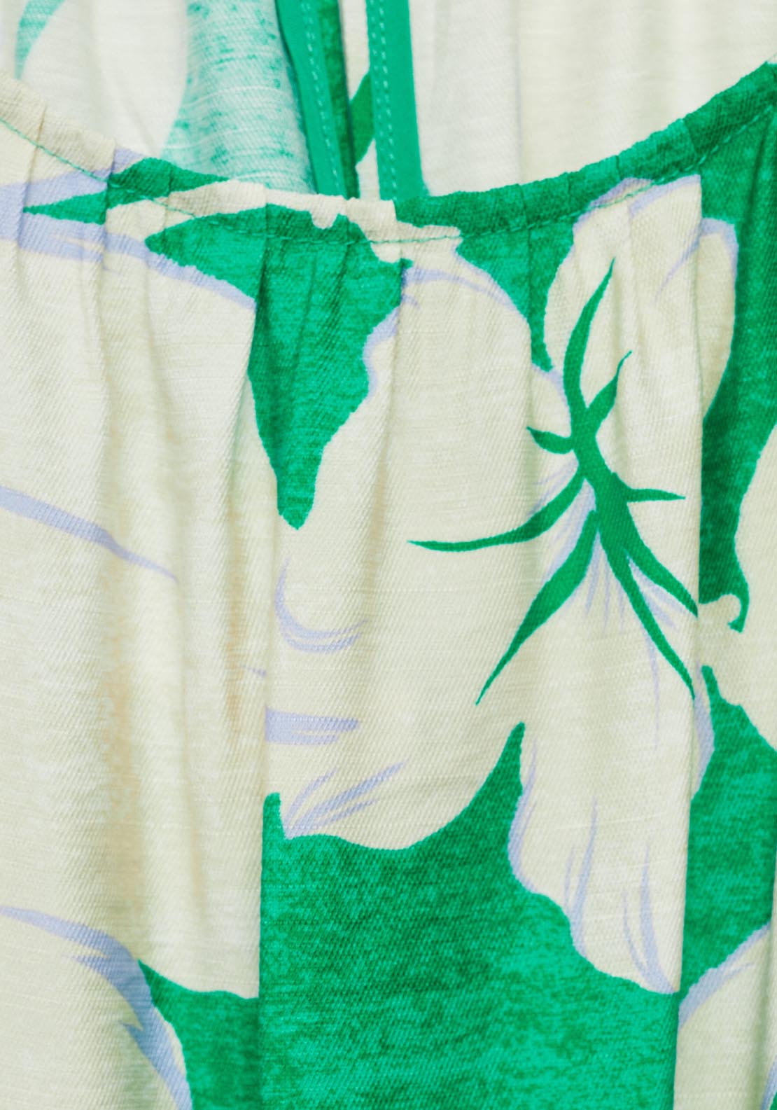 Mango Belt Printed Jumpsuit - Green 7 Shaws Department Stores