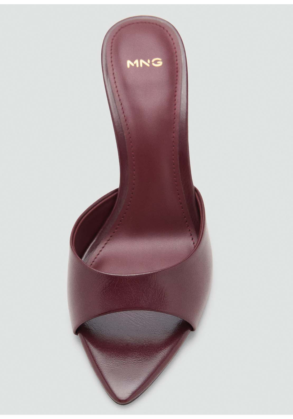 Mango Pointed Heel Sandals - Red 5 Shaws Department Stores