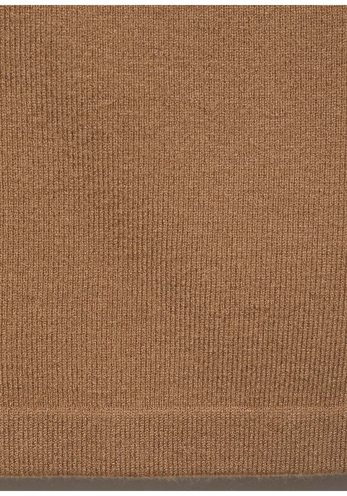 Fine Knit Waistcoat With Buttons - Brown