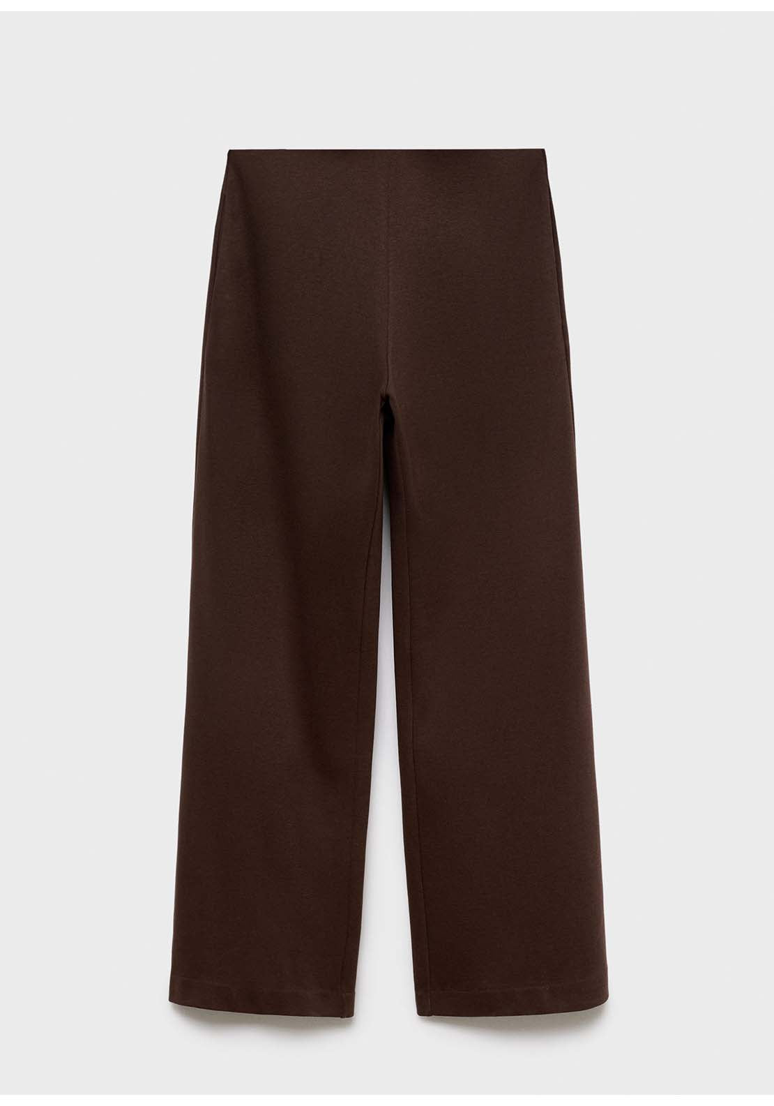 Mango Trousers Pico - Brown 6 Shaws Department Stores