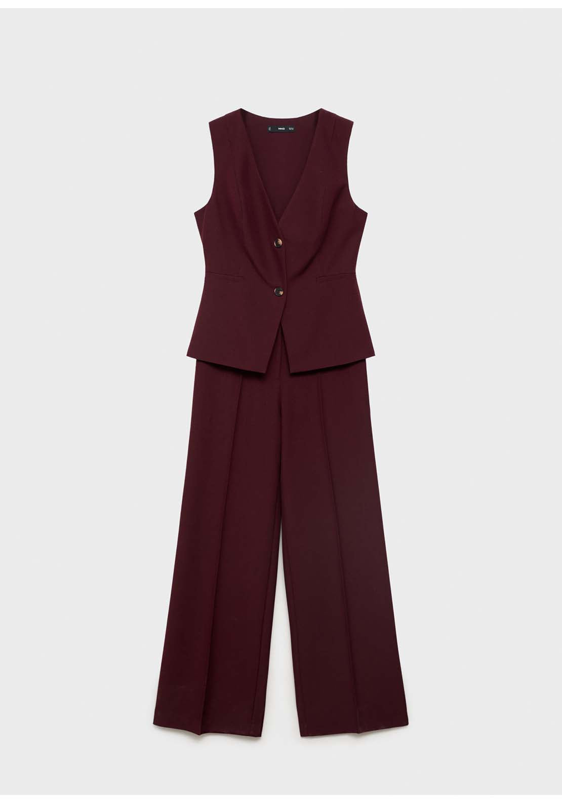 Mango Jumpsuit Vesty - Red 5 Shaws Department Stores
