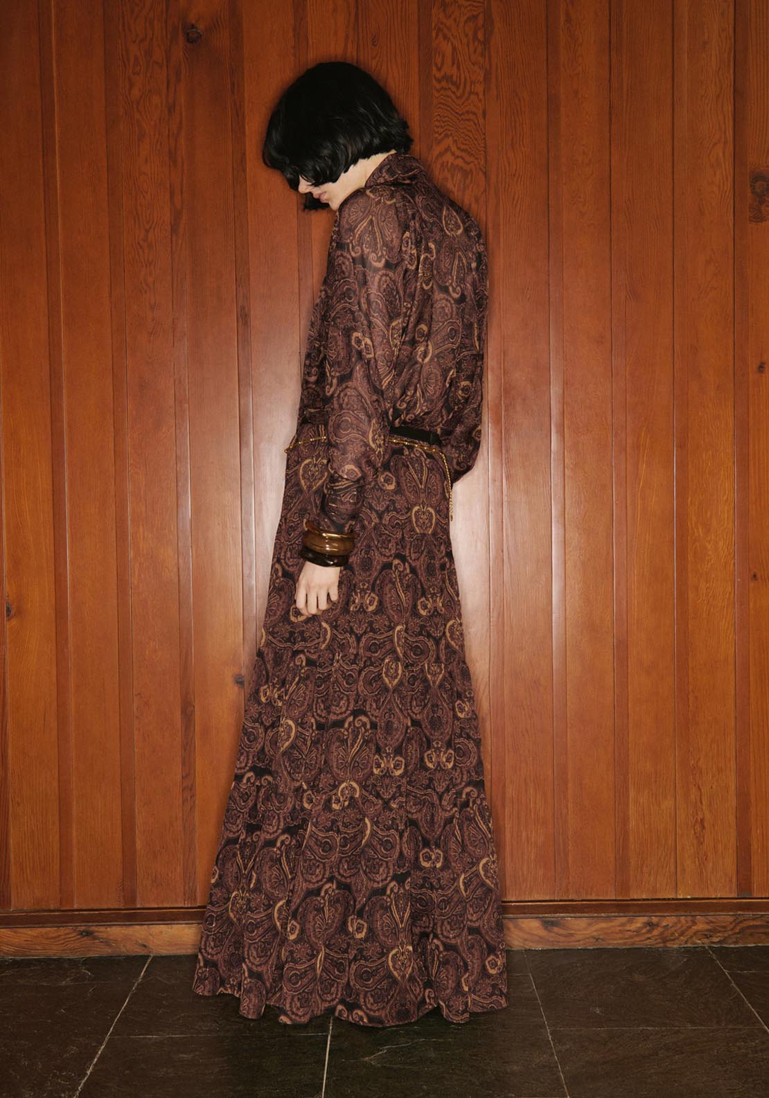 Mango Milano Skirt - Brown 2 Shaws Department Stores