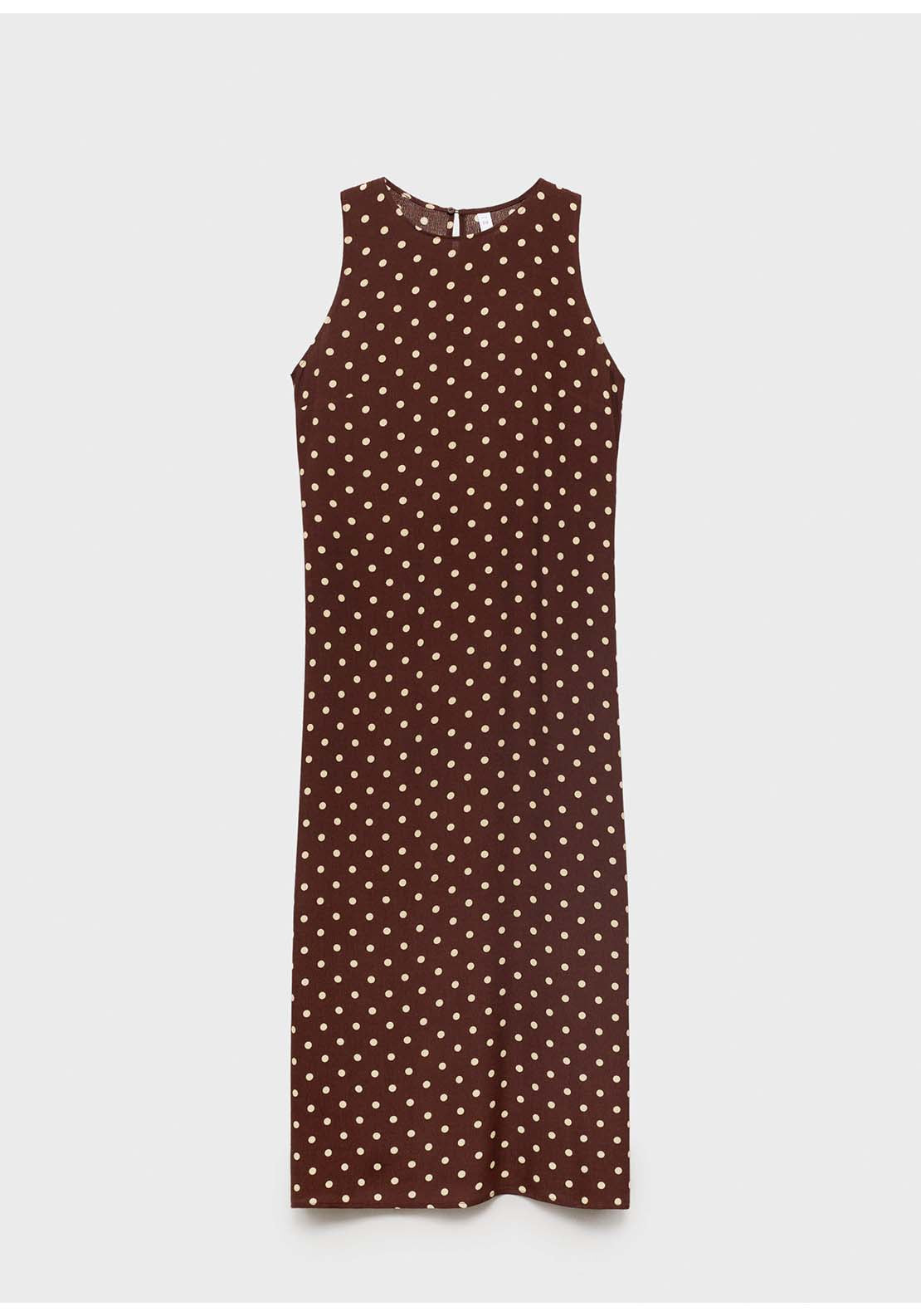 Polka Dot Midi Dress