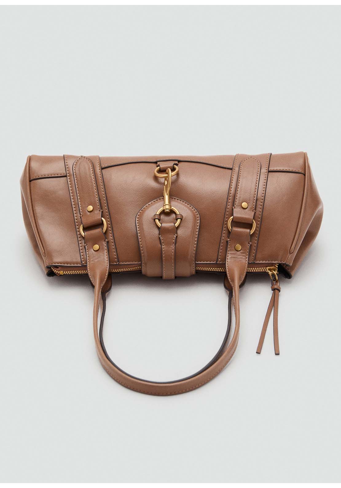 Mango Shoulder Bag Amazona - Brown 3 Shaws Department Stores