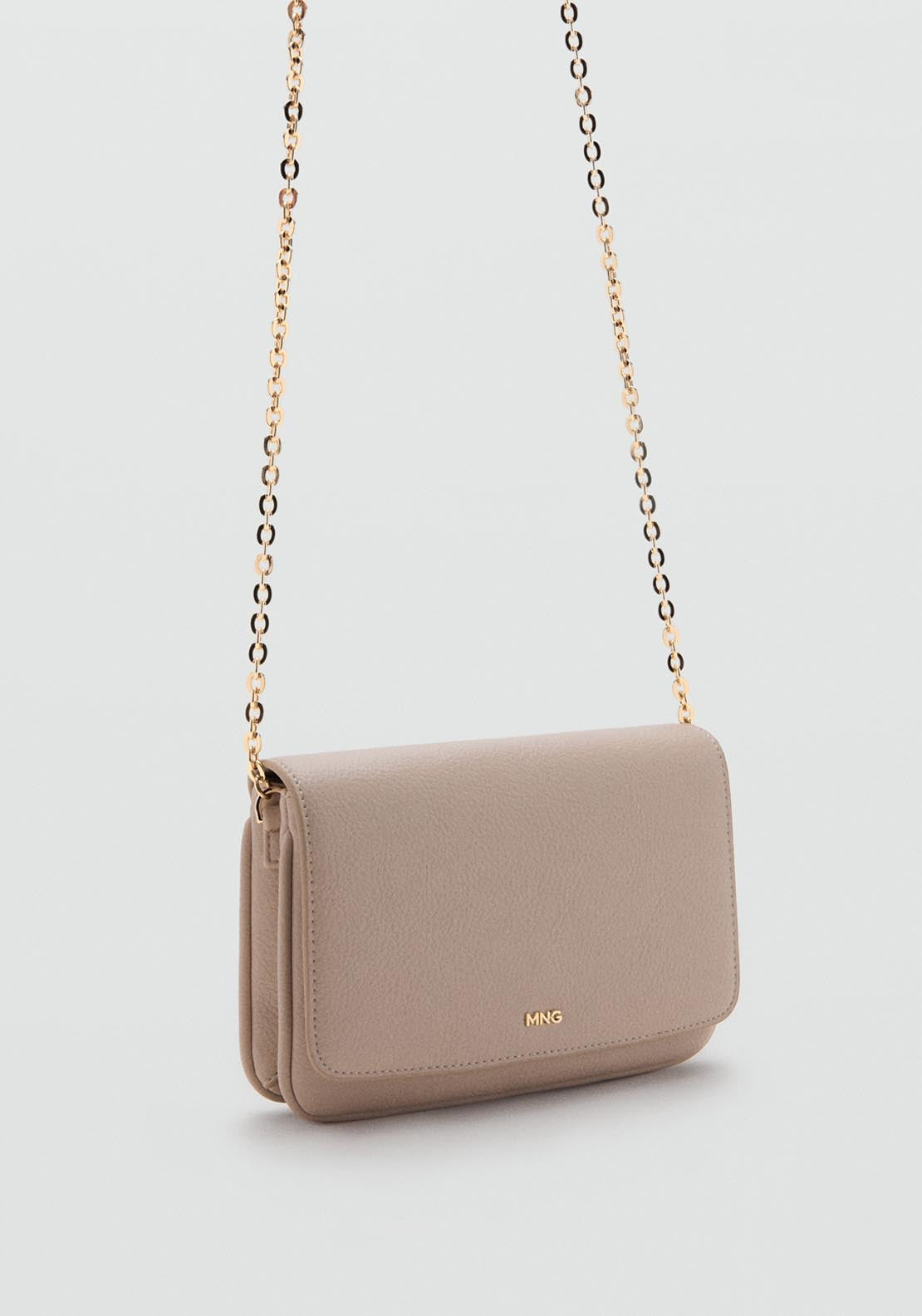 Mango Small Crossbody Bag - Cream 2 Shaws Department Stores
