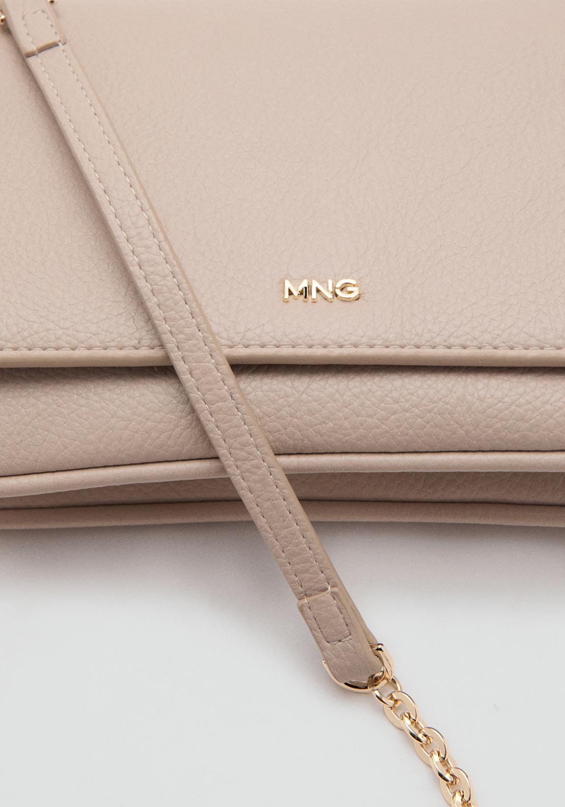 Mango Small Crossbody Bag - Cream 3 Shaws Department Stores