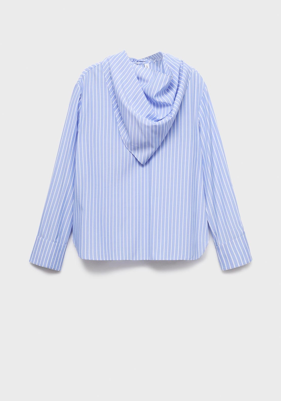 Mango Striped Blouse With Handkerchief - Blue 6 Shaws Department Stores