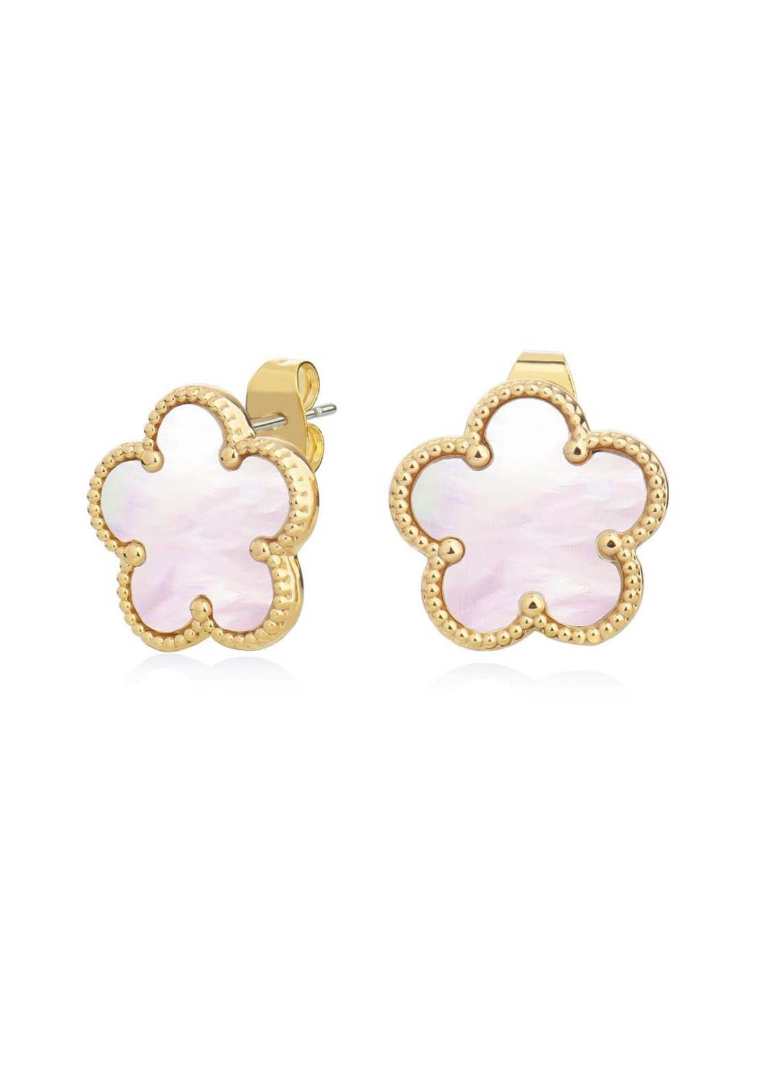 Tipperary Jewellery Collection Earrings - Rose Gold 1 Shaws Department Stores