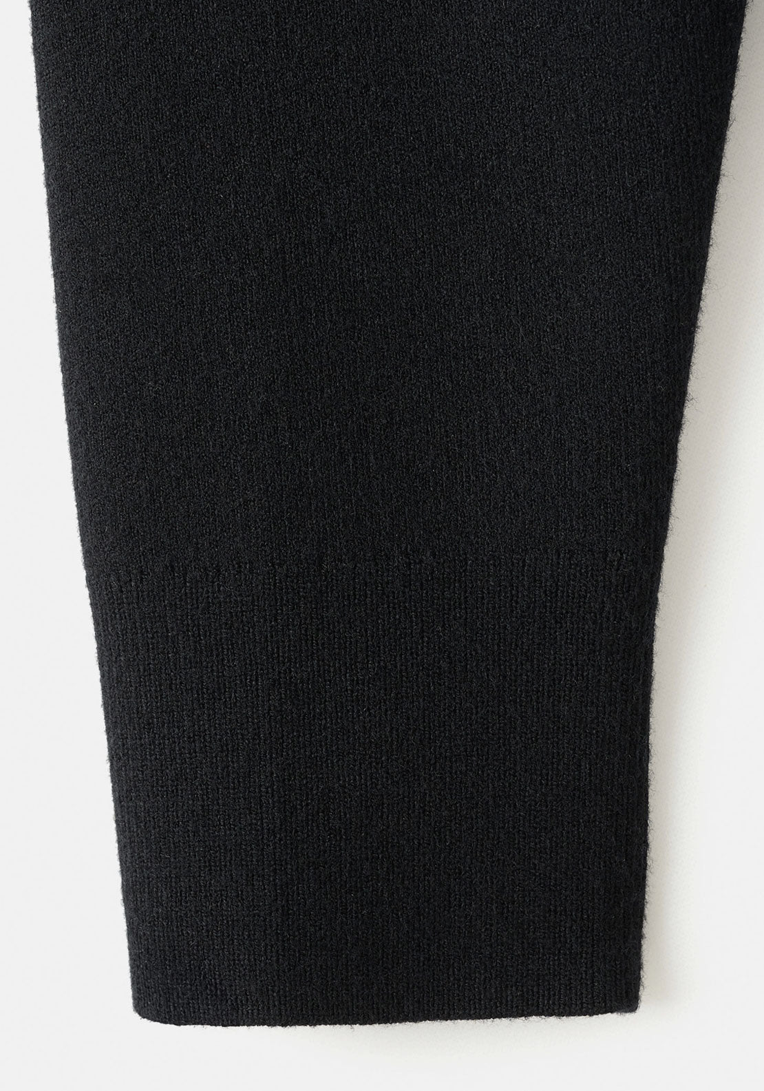 Short Buttoned Cardigan - Black