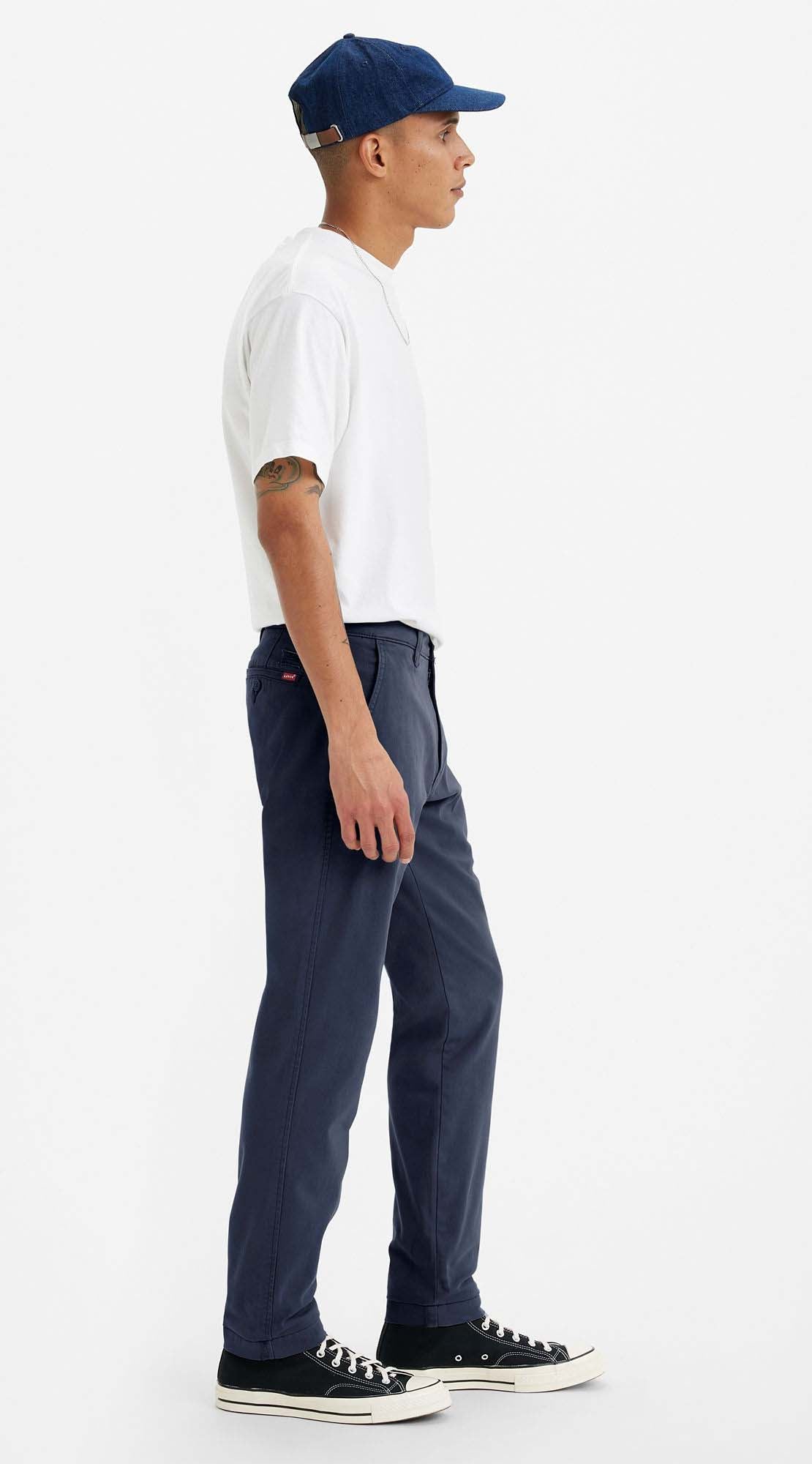 Levis Chino Reg - Navy 3 Shaws Department Stores