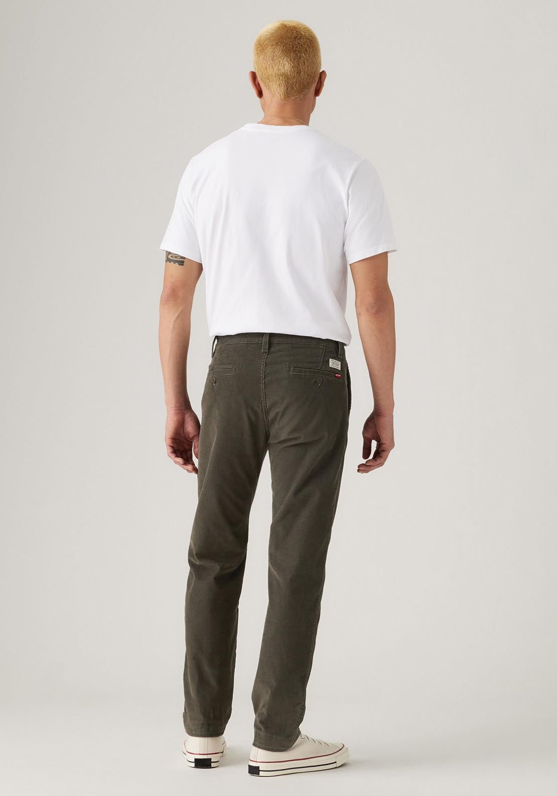 Levis Standard Taper Corduroy Chinos - Black 2 Shaws Department Stores