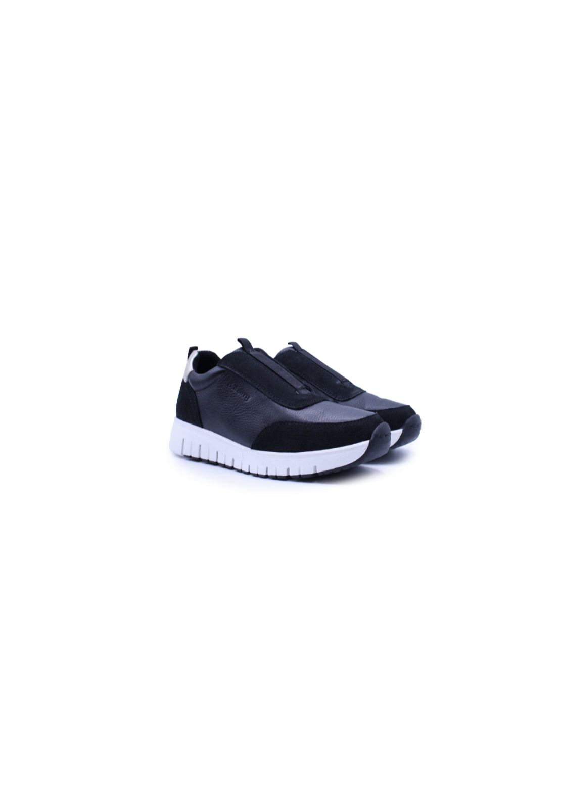 Dubarry Slip On Elast Front Trainer - Black 3 Shaws Department Stores
