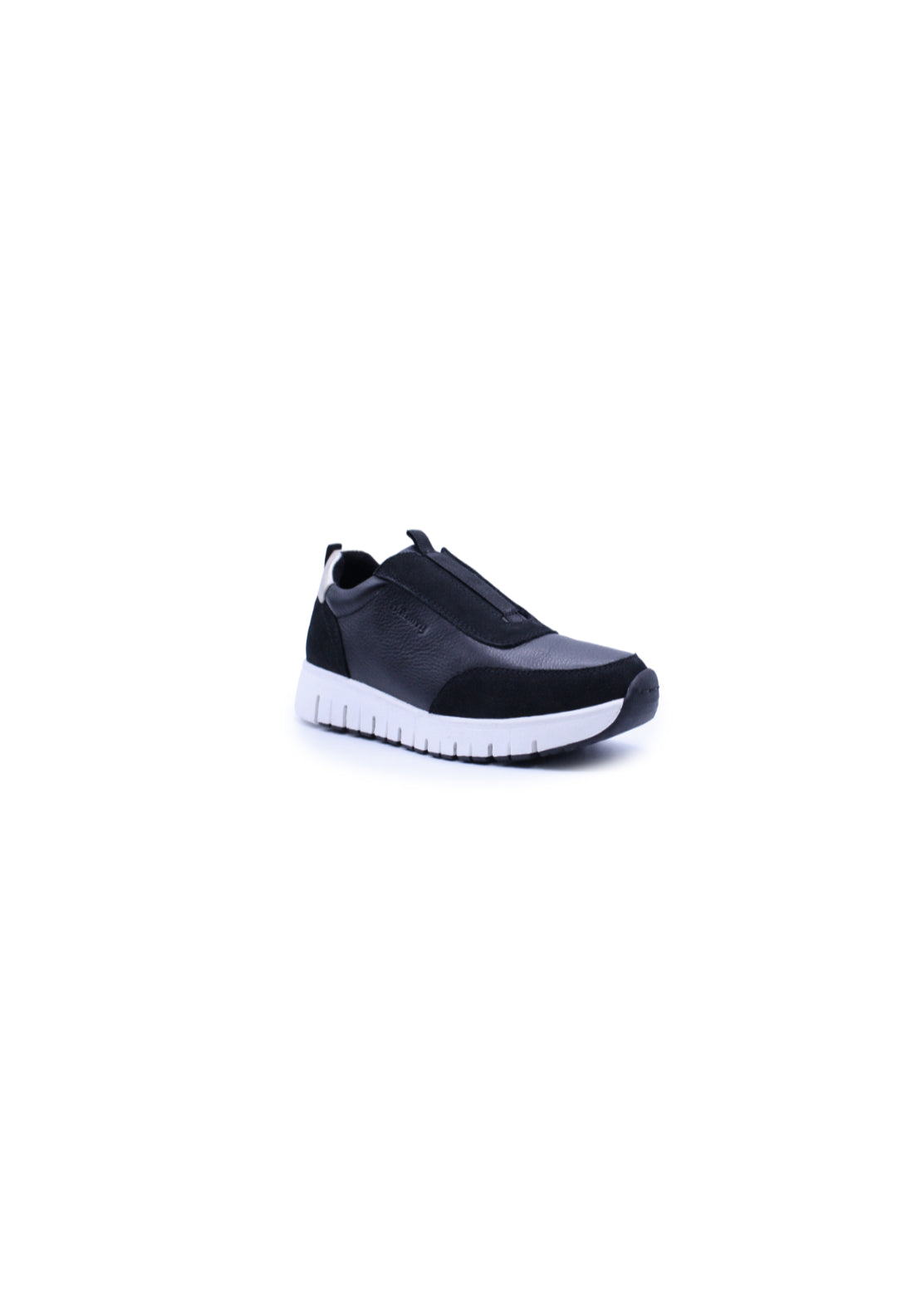 Dubarry Slip On Elast Front Trainer - Black 2 Shaws Department Stores